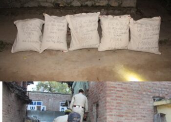 War Against Drugs; Major Success Against Narcotics: Shopian Police Seize 31.8 Kgs Charas