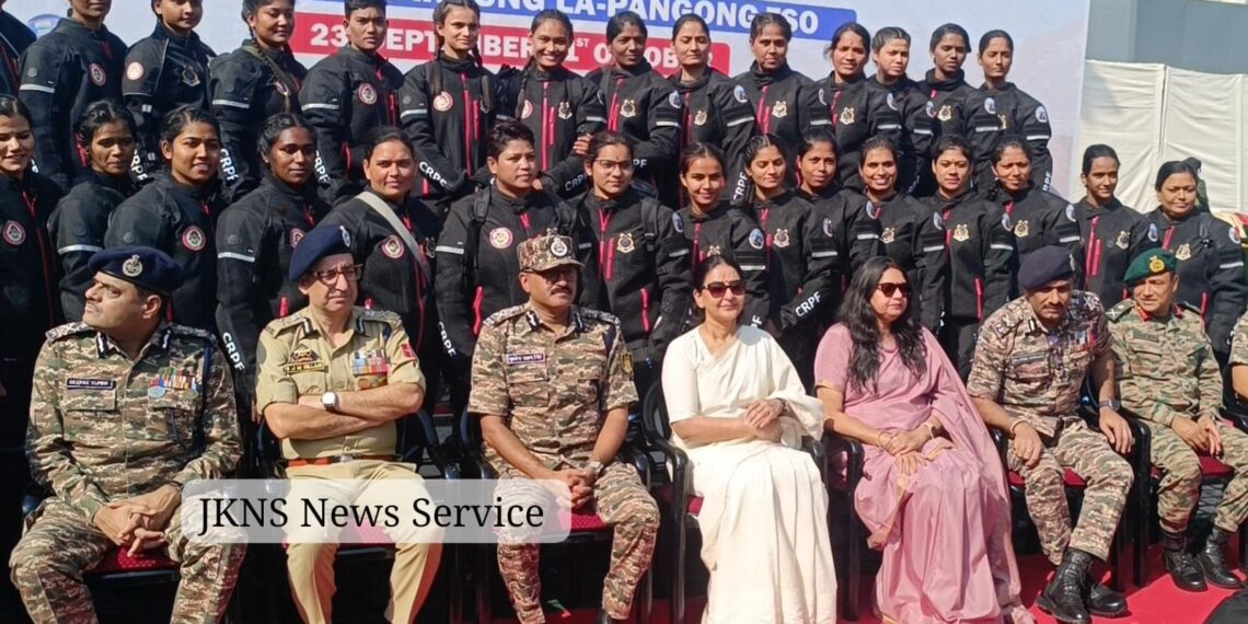 GP Singh Flags Off High-Altitude CRPF Expedition from Lal Chowk