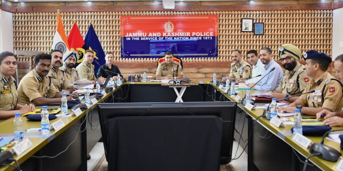 IGP Kashmir Chairs Security Meet, Calls for Tougher Action on Anti National Elements