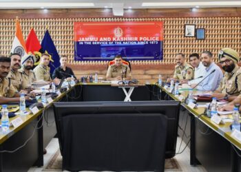 IGP Kashmir Chairs Security Meet, Calls for Tougher Action on Anti National Elements