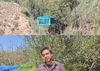 6th-class Dropout from Anantnag Builds ‘Apple Gandola’ from Scrap Car Parts
