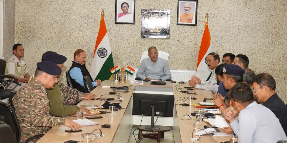 LG Ladakh Calls for Proactive Coordinated People Centric Approach in High Level Meet