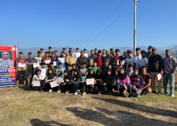 Aragam Police Organises “Run for Unity” to Mark Sardar Patel’s Birth Anniversary