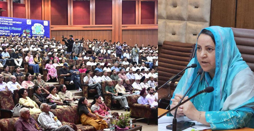 Ayurveda Links Human and Planetary Health, Needs Wider Awareness: Minister Sakeena Itoo