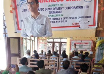 SC, ST & BC Development Corporation Holds Outreach Drive in Ganderbal to Promote Welfare Schemes