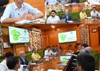 Spring Shed Climate Adaptability Project Approved under NABARD, First of its Kind in District Shopian