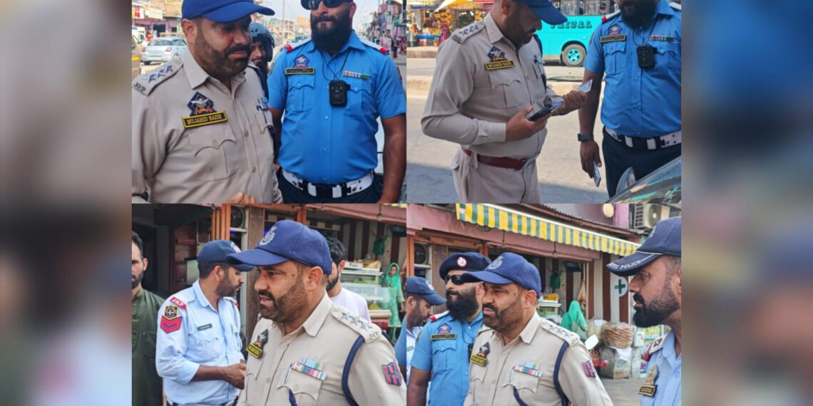 Traffic Police Conduct Intensive Drive Against Violators in Magam