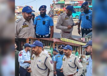 Traffic Police Conduct Intensive Drive Against Violators in Magam