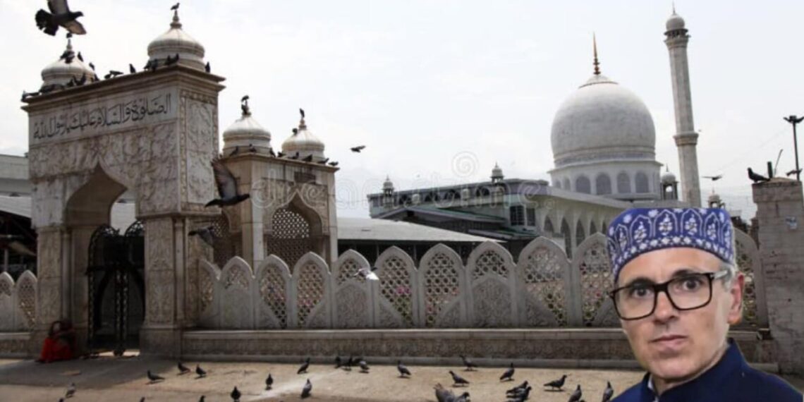 “Fake News, No One Can Stop CM Omar from Entering Hazratbal Sanctum”: NC Clarifies on Report of CM’s Hazratbal Visit