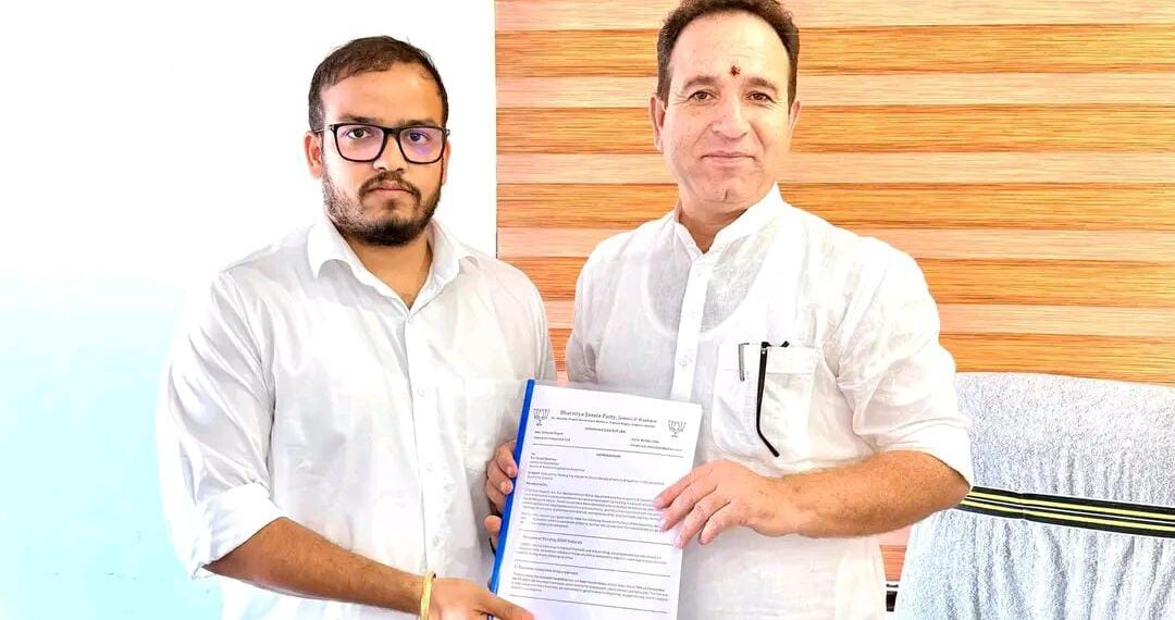 BJP Industrial Cell Urges LoP Sunil Sharma to Address Key Industrial Challenges in J&K