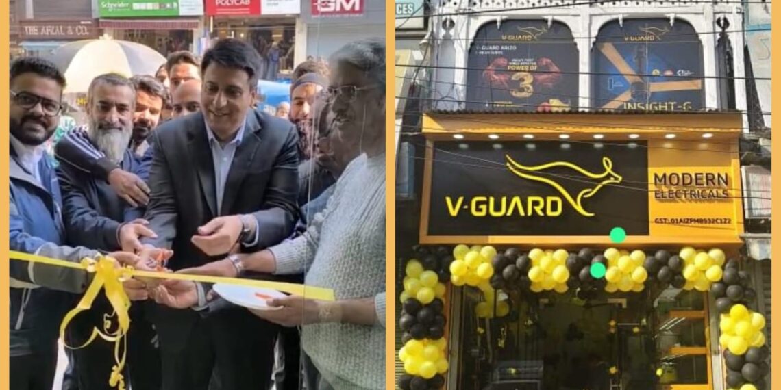 V-Guard Launches First Exclusive Gallery in Kashmir, Strengthening Regional Presence