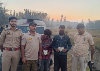 Awantipora Police Nab Two Drug Peddlers, Seize Charas