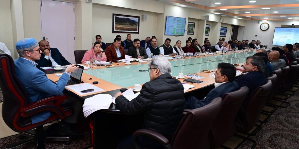 CM Omar Abdullah Chairs Review on CAPEX, CDF Spending; Urges Speedy Work and Fund Utilization
