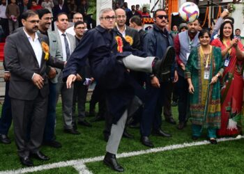 CM Omar Abdullah throws open 69th National School Games in Srinagar