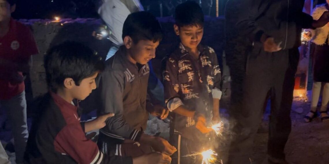 Soldiers and Villagers Celebrate Diwali Together in Gohallan Along LoC