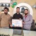 Ehsaas Foundation honours Faisal Zargar for his remarkable role in the Cleanliness Drive