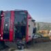 Fire Tender Overturns on Khansahib Route, Four Firefighters Injured