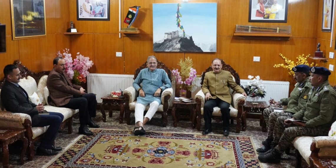People’s Cooperation Key to Restoring Peace and Normalcy in Ladakh: LG Ladakh Kavinder Gupta
