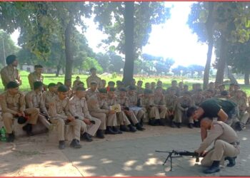 NCC Cadets Gain Firsthand Army Experience at Miran Sahib Camp