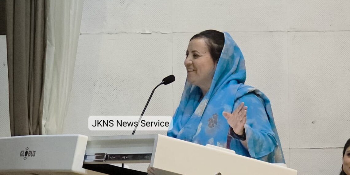 Sakina Itoo Announces Construction of 1000-Seater Auditorium at Women’s College MA Road Srinagar
