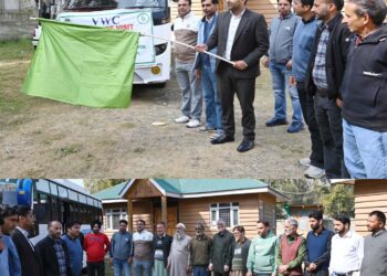 Promoting Climate Resilience: 29 VWC Members from Zainapora Begin Exposure Visit to Seer Hamdan