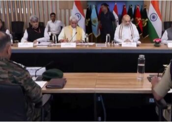 HM Amit Shah Chairs High-Level Meeting on J&K Security; Zero Tolerance Against Terror Emphasized