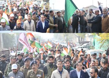 Thousands Participate in National Unity Day Padyatra in Shopian