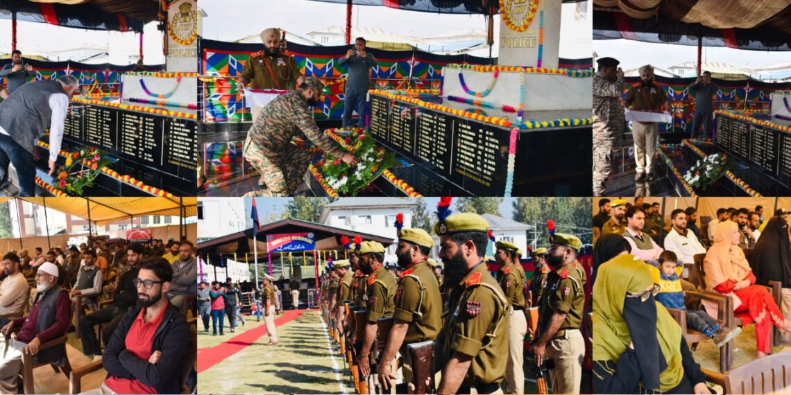 Sopore Police Honours Fallen Heroes on Police Commemoration Day 2025