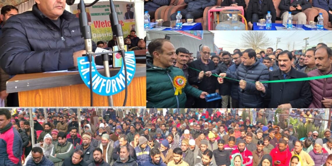 Kupwara Hosts Mega Kissan Mela as Agriculture Minister Javid Ahmad Dar Reviews Sector Reforms