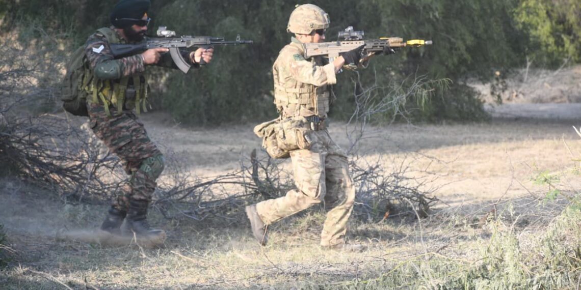 AJEYA WARRIOR-25: INDIA–UK TROOPS ENGAGED IN HIGH-INTENSITY JOINT TRAINING IN RAJASTHAN
