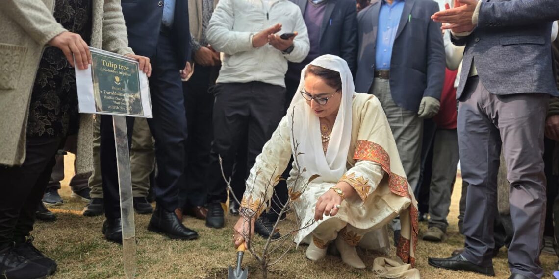 Dr Darakhshan Andrabi Highlights PM KISAN’s Impact on Farmers at Srinagar Event