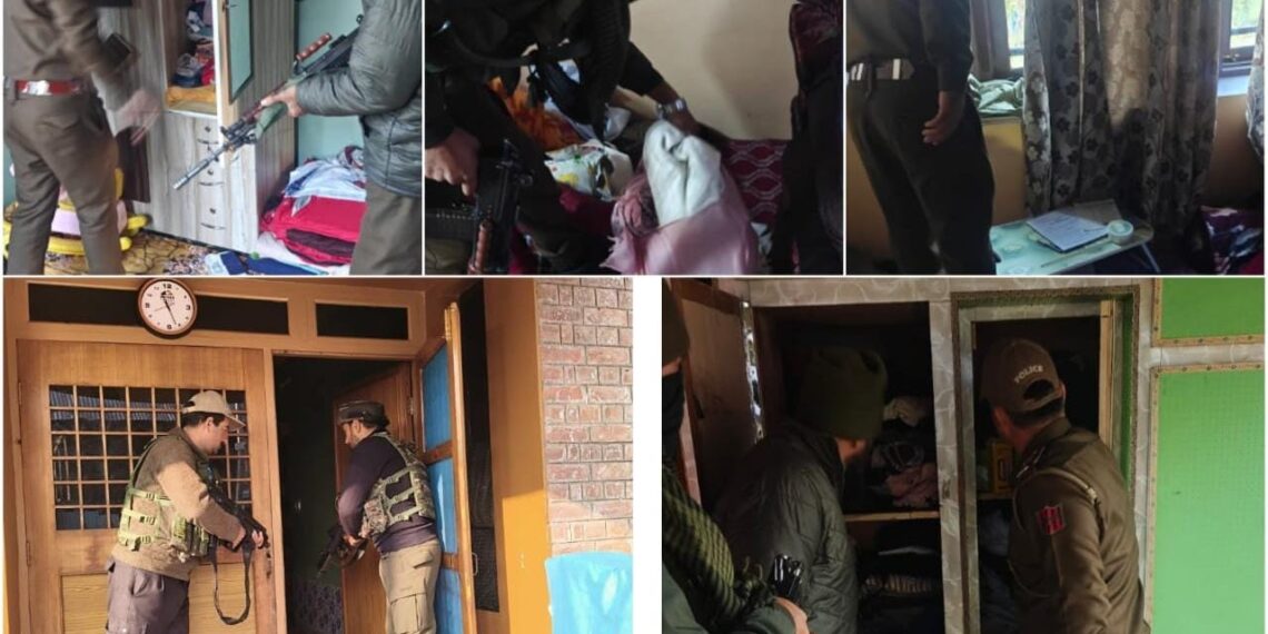 Massive Crackdown in Kulgam: Police Raid 200+ Locations Linked to Banned JeI
