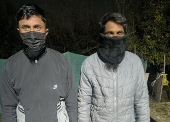 Sopore Police Nab Two Hybrid Terrorists; Weapons Cache Recovered in Joint Operation