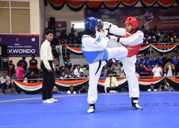 Ladakh’s Zahara Batool Shines, Clinches Gold at National U-19 Taekwondo Championship