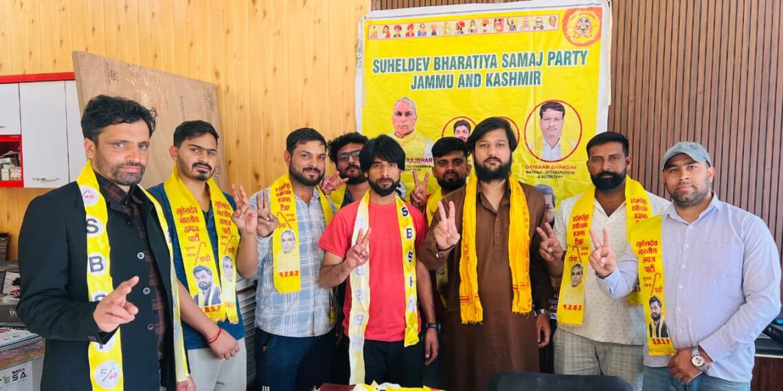 More Business Leaders Join SBSP, Strengthening Party Base in Jammu