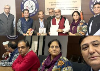 AIKS delegation calls on Registrar General (Census) demand distinct identity for Kashmiri Pandits