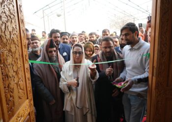 Waqf Board Means Transformation: Dr Andrabi Inaugurates Modern Sheesh Khana at Hazratbal