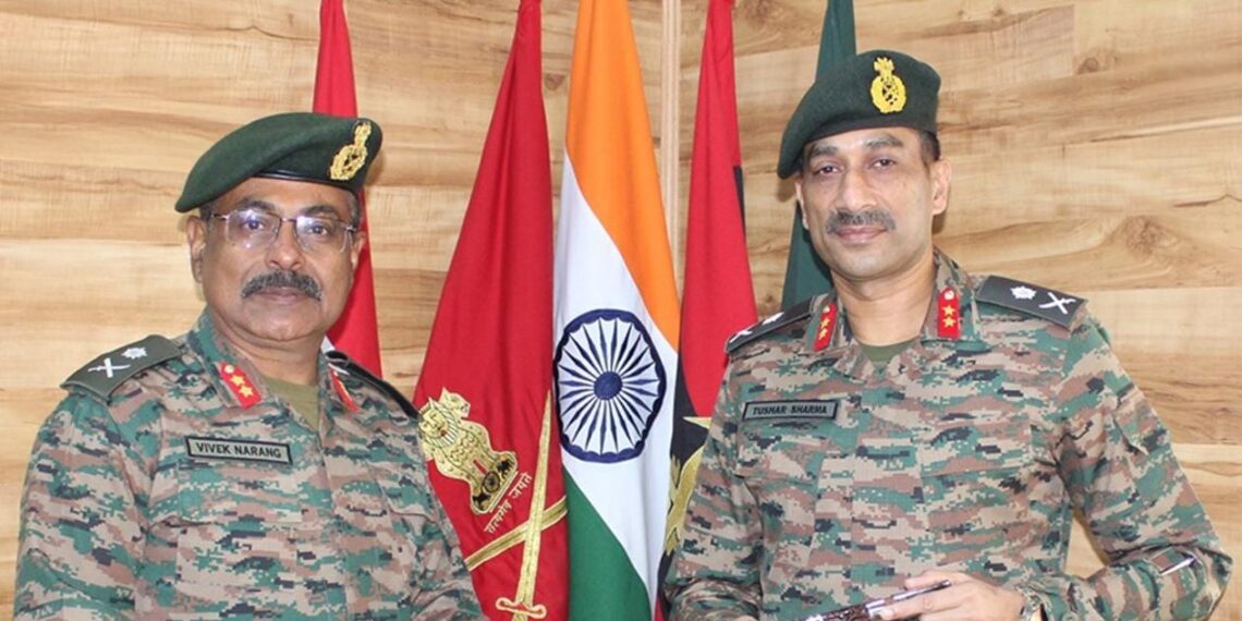 Major General Tushar Sharma Takes Over as Commander of Kilo Force in North Kashmir