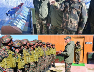 Army Commander Inspects LoC Readiness, Praises Troops in North Kashmir Visit