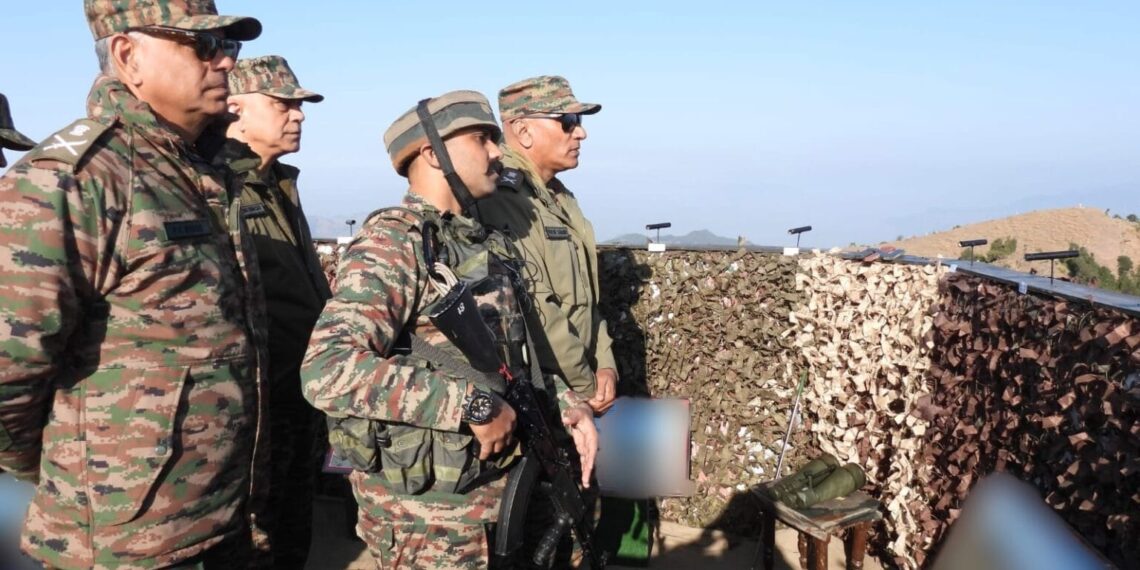 Lt Gen Pratik Sharma Reviews Poonch Security Grid; Hails Troops’ Resolve