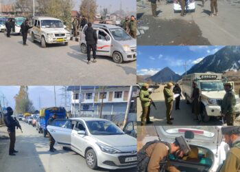 Bandipora Police Intensify Vehicle Checks Across District