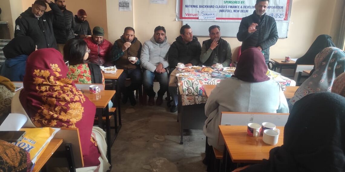 Awareness Camp Held in Srinagar to Promote Self-Employment Schemes for Backward Classes