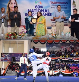 ADC Jammu commends DYSS for exemplary Taekwondo Championship