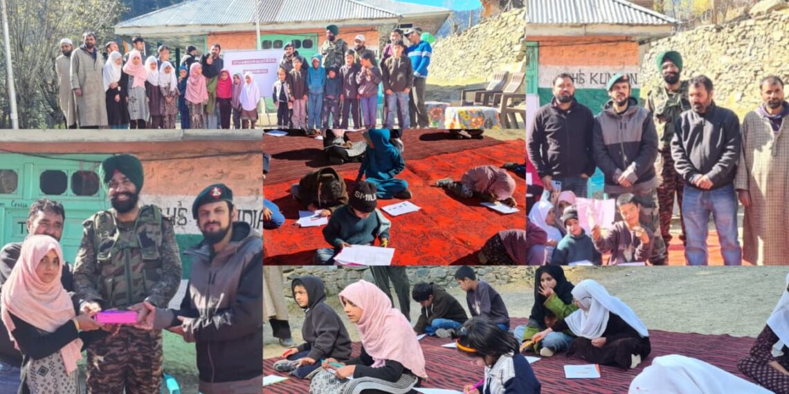 Children’s Day Celebration at Govt Boys High School, Kundian Organized by “Indian Army – 06 Rashtriya Rifles, Kundian Coy”