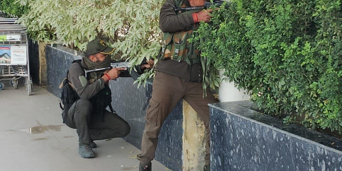 CISF Leads Coordinated Emergency Response Drill at Jammu Airport
