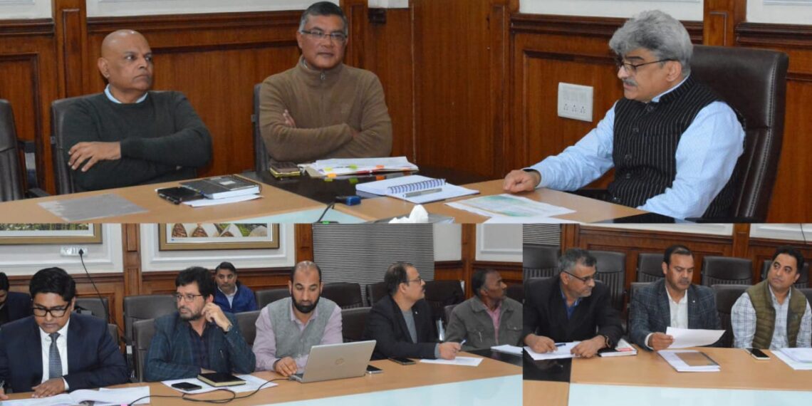 J&K Govt Accelerates Development of 124 Strategic Border Villages Under VVP-II, CS Reviews Progress