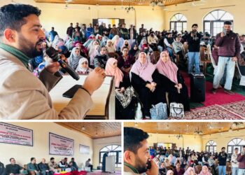 Er. Aijaz Hussain Participates in Mass Marriage Ceremony Organized by Jaffari Council in Srinagar