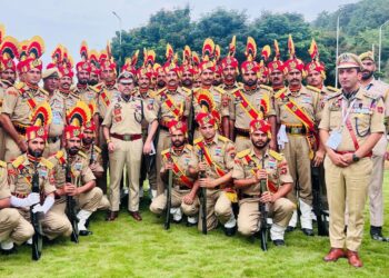 J&K Police Earns National Praise at Unity Day Parade in Gujarat