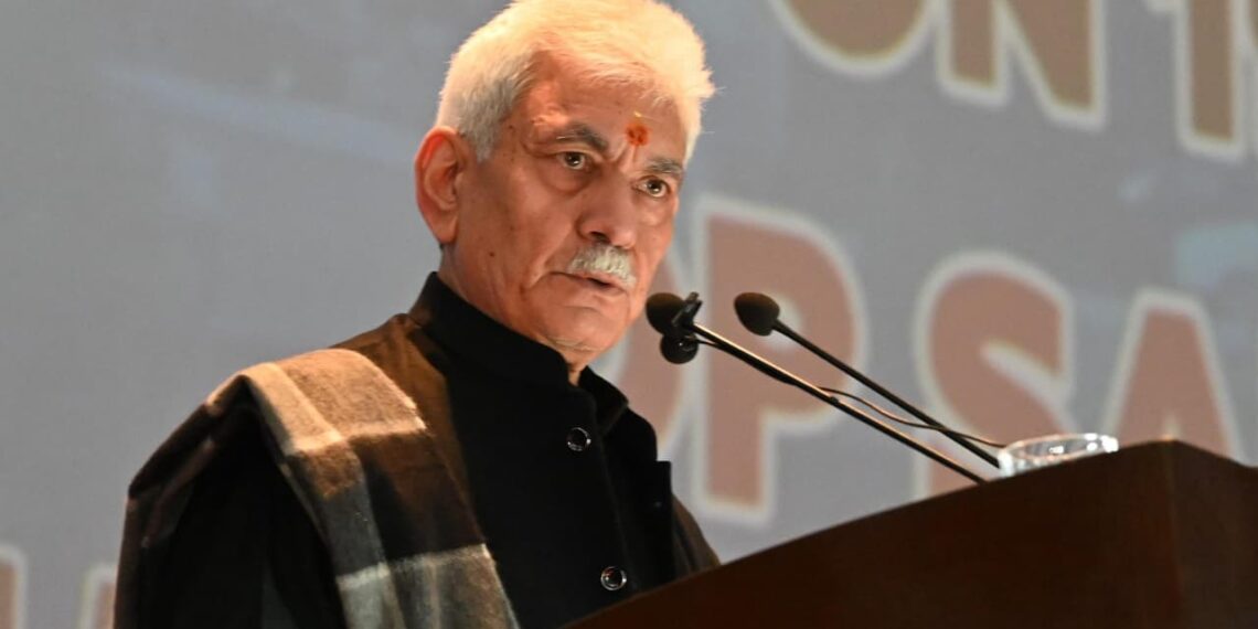 LG Sinha Lauds Army’s Role in Peacebuilding at Udhampur Mega Eye Camp