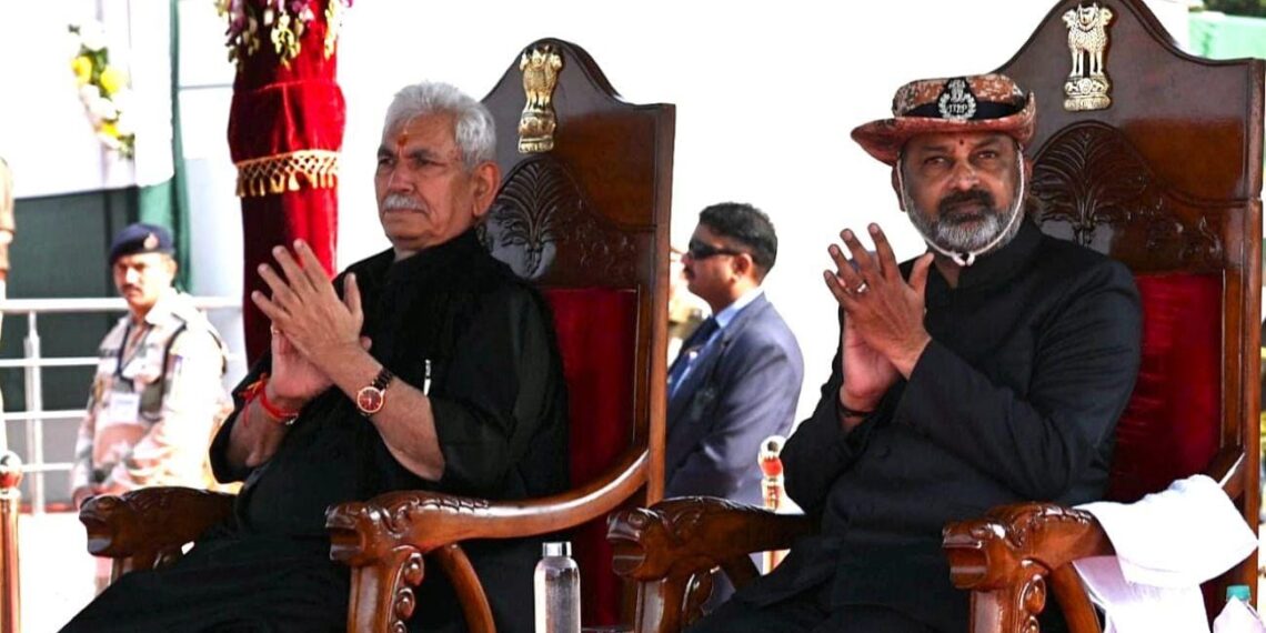 LG Manoj Sinha Lauds ITBP’s Service at 64th Raising Day in Udhampur